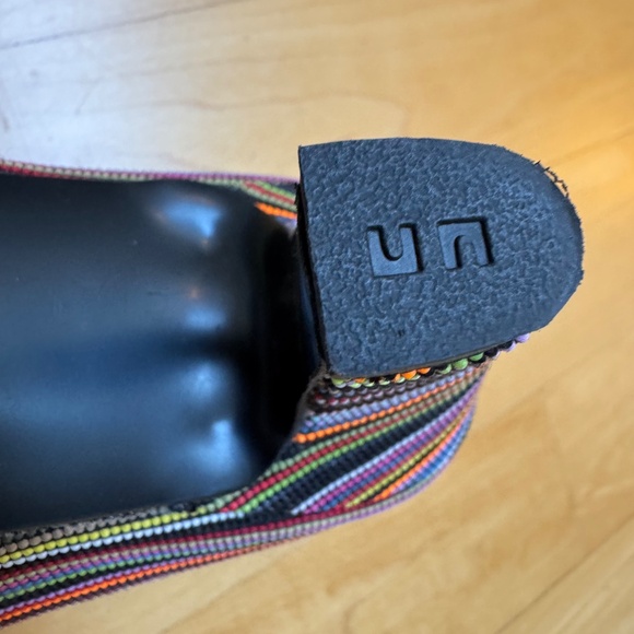 Women's NWOT United Nude Multi Coloured 'Fold' Bootie Sz 41 - Picture 12 of 13